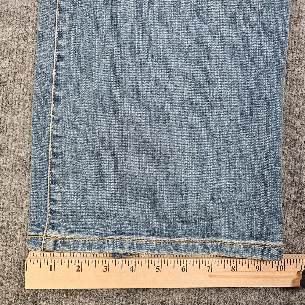 Torrid Mid Rise Slim Boot Jeans Womens Size 24S Vintage Stretch Distressed Blue